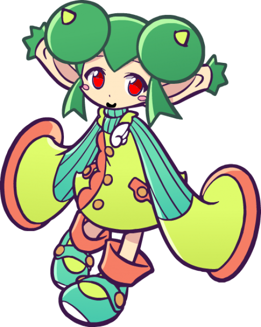 Rider's Death Stare By Mrblock28 - Puyo Pop Fever Rider (511x640)