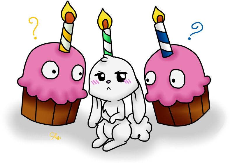 Angel Bunny And The Cupcake Sisters By Springheart121 - Cupcake (800x600)