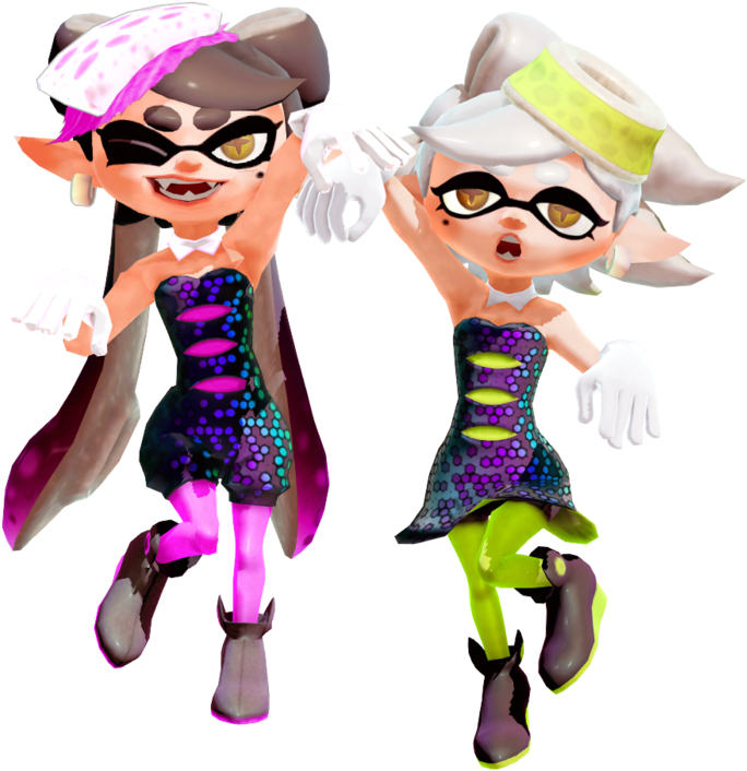 Squid Sisters By Puzmuz - Splatoon 2 (950x841)