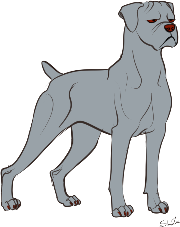 Pay To Use By Forgottenamnesty - Dog Yawns (656x772)