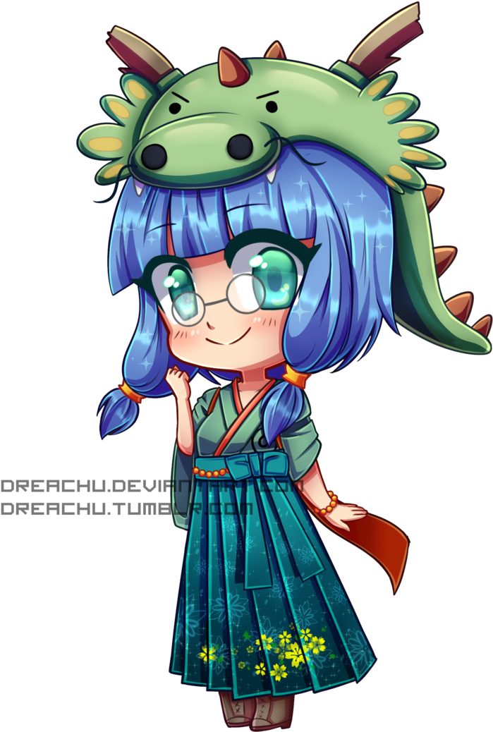 Dora-tan Etotama Chibi By Dreachu - Etotama Chibi (800x1082)