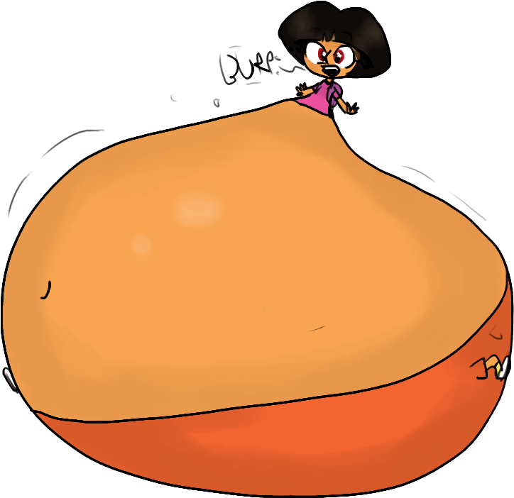 Bloated Dora By Organicgranite - Fat Dora The Explorer (842x837)