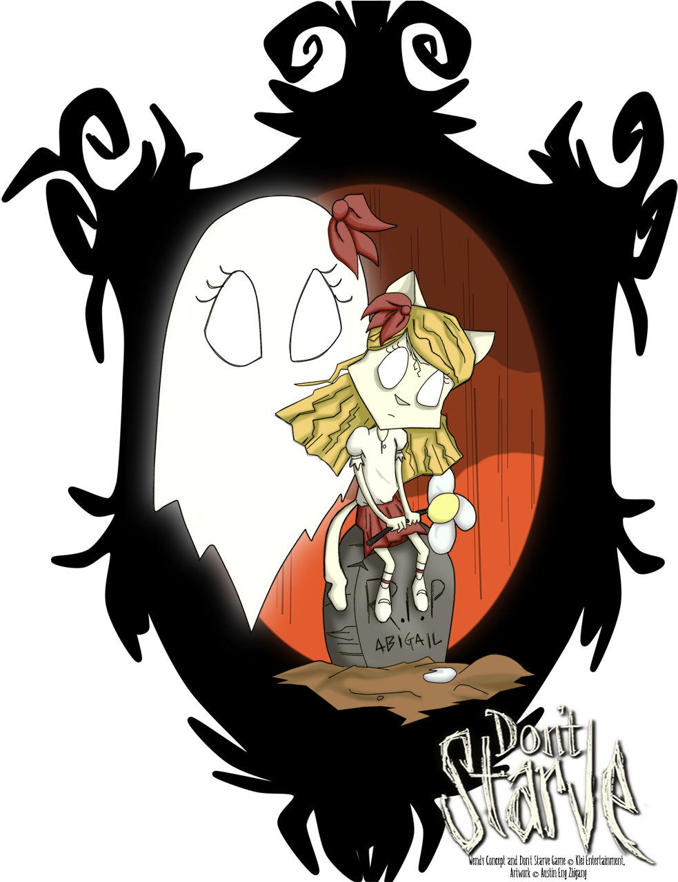 "that's My Twin Sister, Abigail - Cartoon (1041x1279)