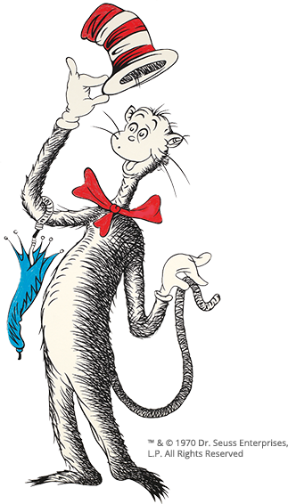 Dr Seuss - Tvh Gallery - 60th Anniversary Dr Seuss Art (323x566)