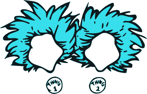 Movies, Personal Use, Cat In The Hat 4, - Thing 1 And Thing 2 (480x306)