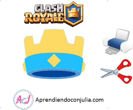 Imprimibles Para Fiestas - Clash Royale (477x371)