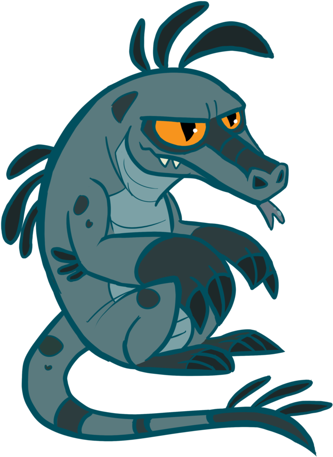 Lil Lizard Man By Raaynee - Chibi Lizard Man (800x1035)