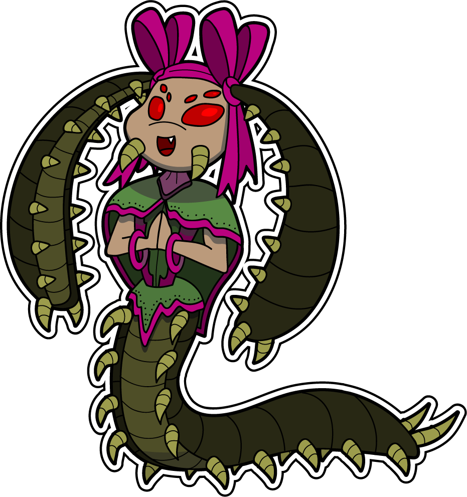 Centipede Girl By Sageroot - French In 40 Minutes: Learn To Speak French In Minutes (931x991)