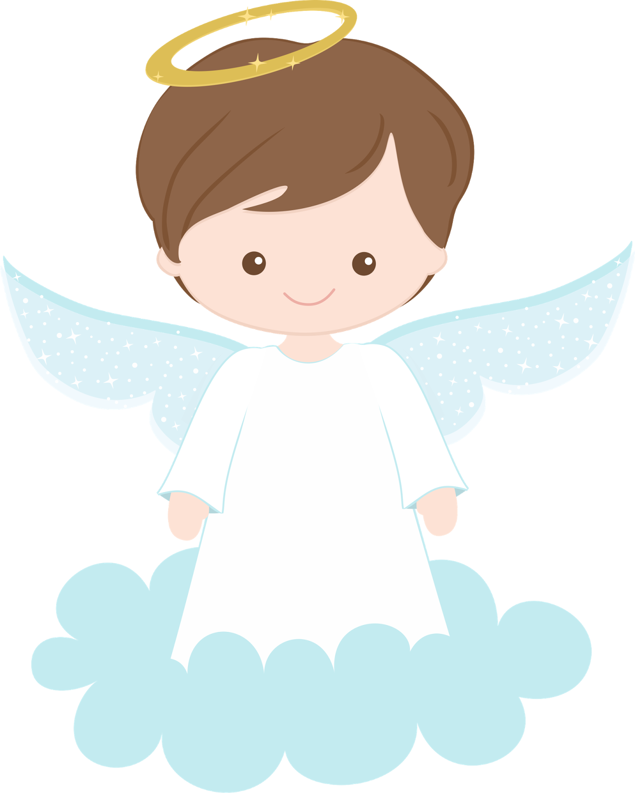 Baptism Angel First Communion Child Clip Art - Anjinho Para Batizado Png (1280x1600)