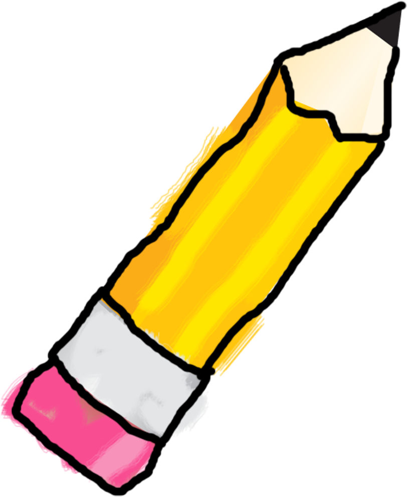 Pencil Icon Image - Pencil Icon Image (900x1097)