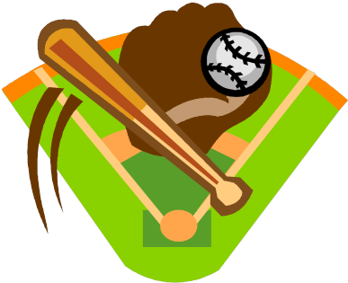 The Friends Of The Wareham Free Library Were The Big - Baseball Bats Field Clipart (398x323)