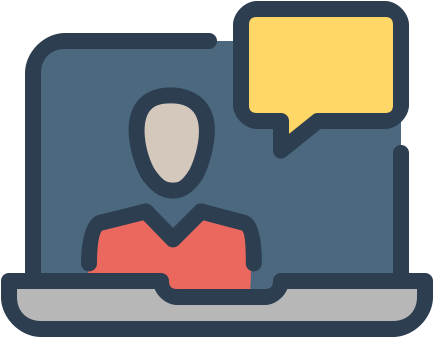 Call To Parents, Communication, Resolutions, Screen, - Communication Screen Icon (512x512)