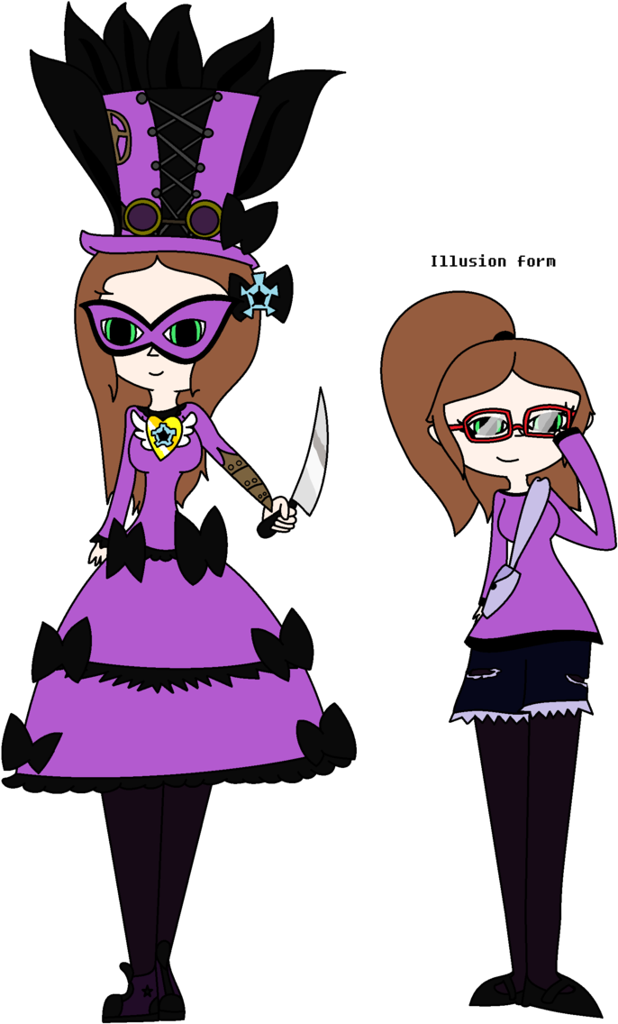 Creepypasta Masquerade Redesign By Sammy-shinyvictini - Cartoon (699x1143)