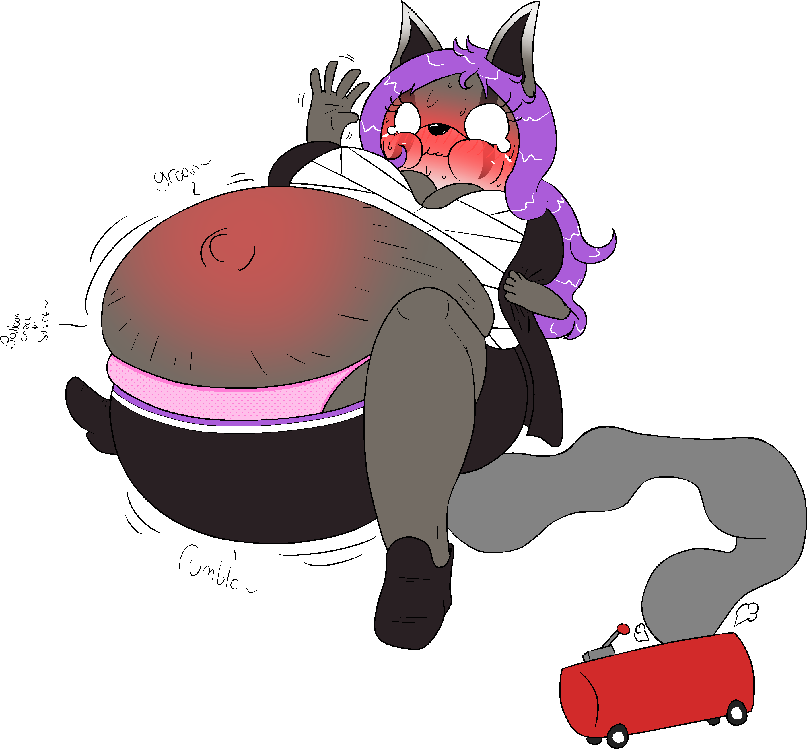 Abigail, Inflated As Ever~ - Cartoon (2813x2610)