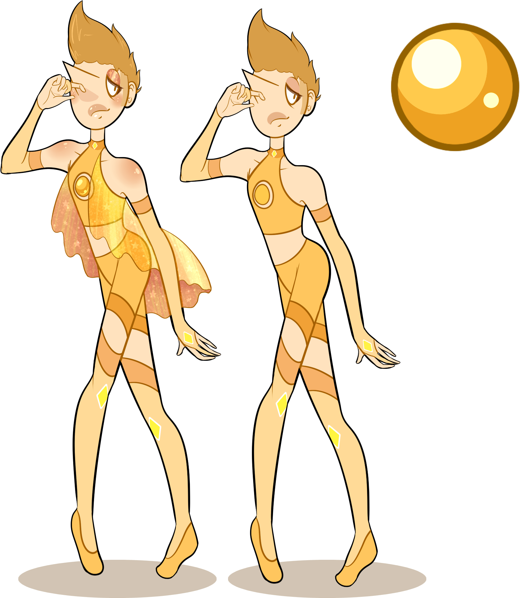 Gold Pearl By Dominickluhr - Gold Gemsona (1753x2003)