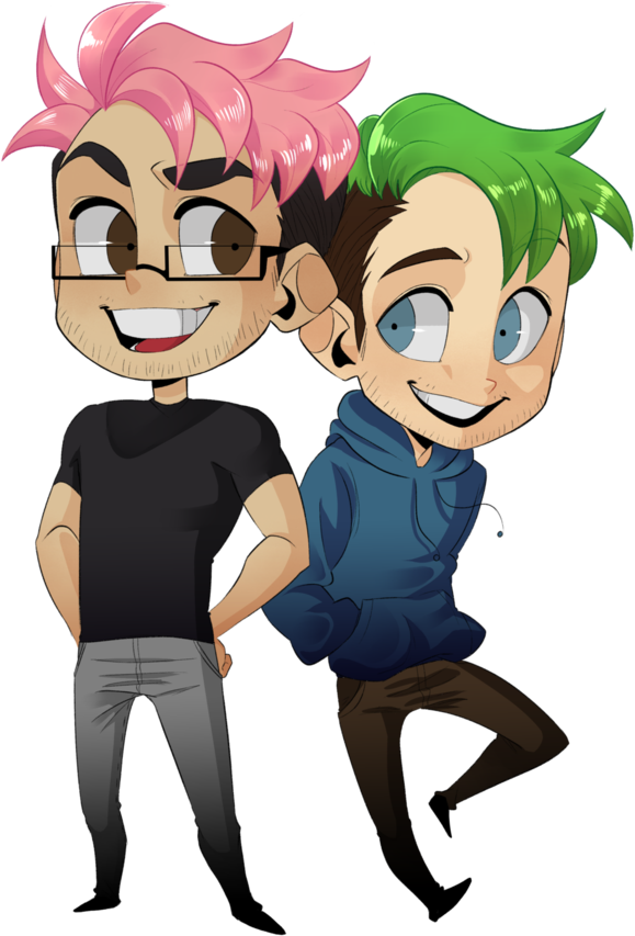 Septiplier By Konoira - Markiplier X Jacksepticeye Lemon (894x894)