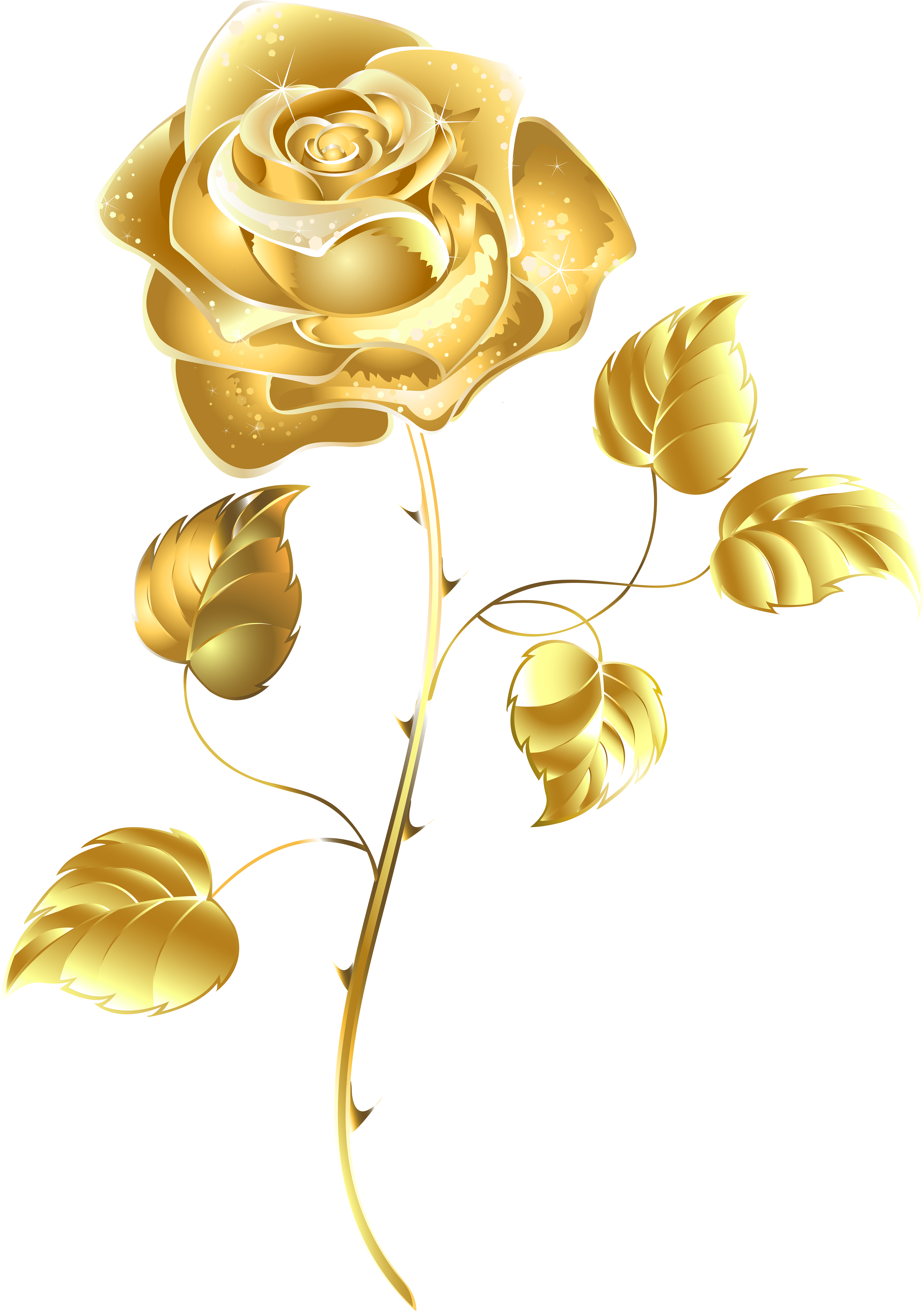 Beautiful Gold Rose Png Clip Art Image Clip Art Library - Beautiful Gold Rose Png Clip Art Image Clip Art Library (5638x8000)