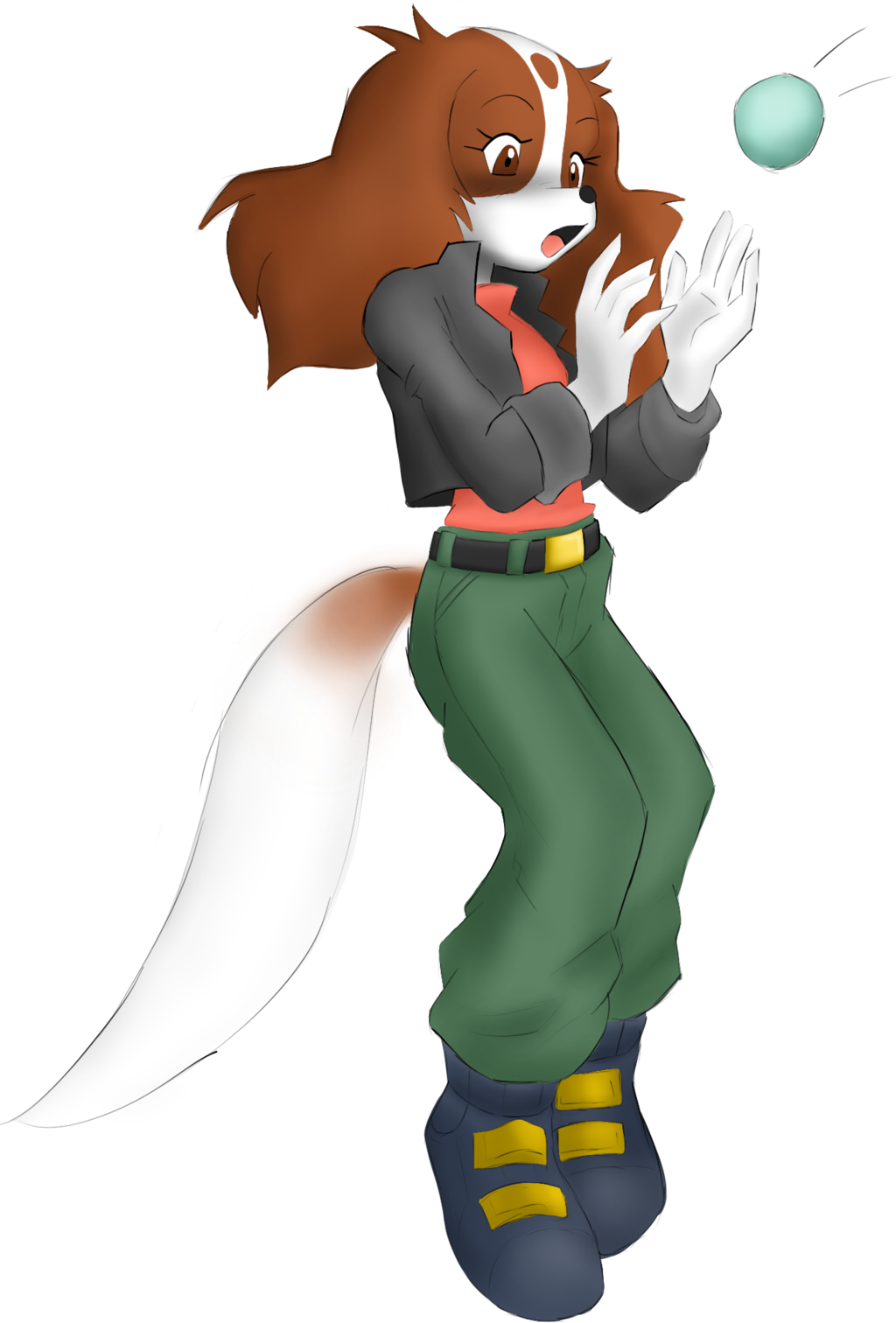 Anthro Cavalier King Charles Spaniel By Bcrypt - Cavalier King Charles Spaniel Anthro (1024x1512)