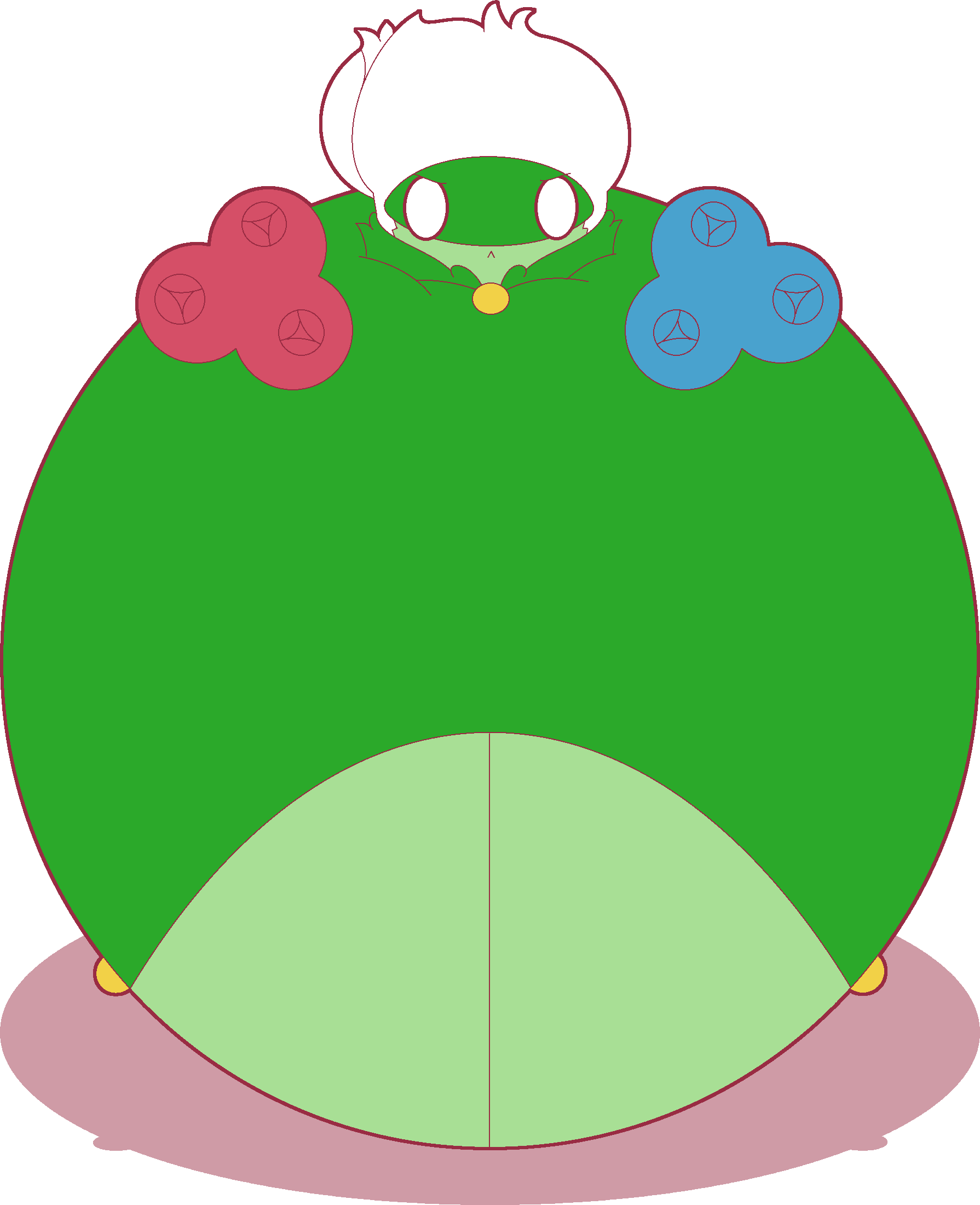 Some Roserade Inflation Or Something - Drawing (1790x2201)