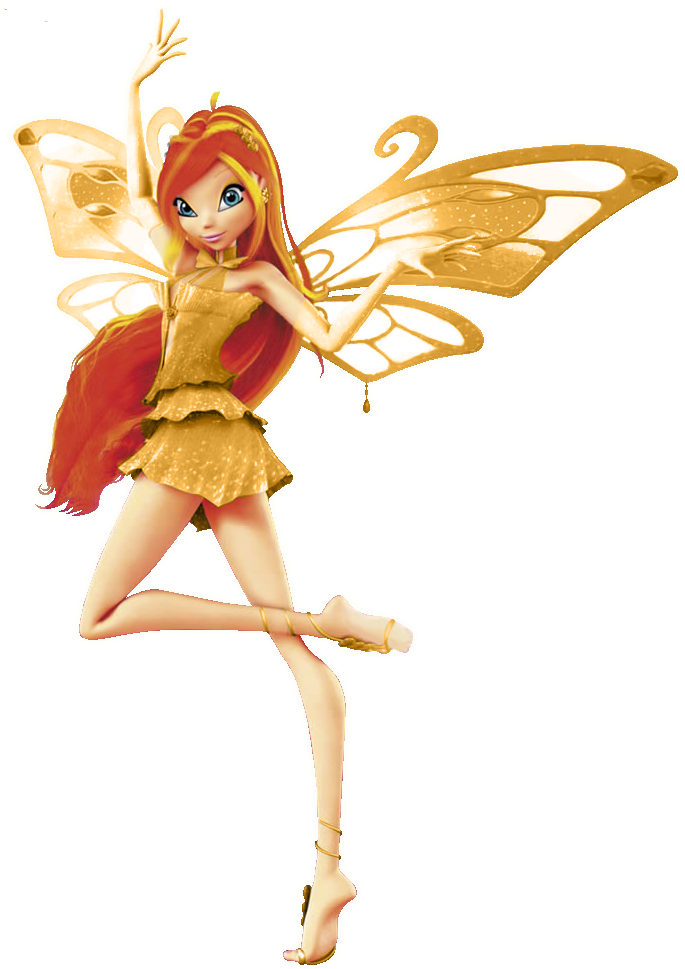 Winx Bloom Gold Enchantix 3d By Alexaspears1333 - Winx Club Bloom Dark Enchantix (693x970)