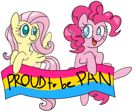 Hitokage195, Fluttershy, Lgbt, Old Banner, Pansexual, - Cartoon (508x401)
