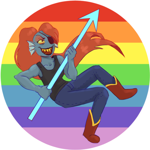 Rainbow Flag Homosexuality Lgbt Gay Pride - Undertale Gay Art (500x500)
