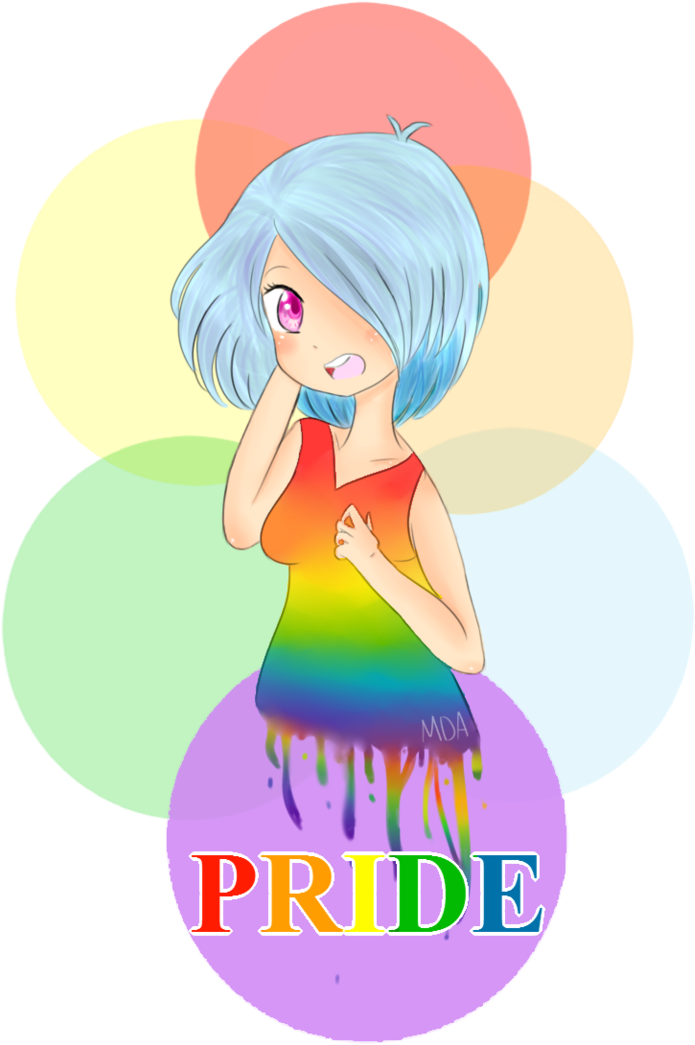 Pride Lgbt By Maddydaartist - Cartoon (765x1045)