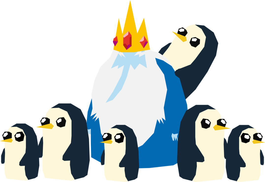 The Ice King's Penguins By Samueljellis - Ice King And Penguins (1077x741)