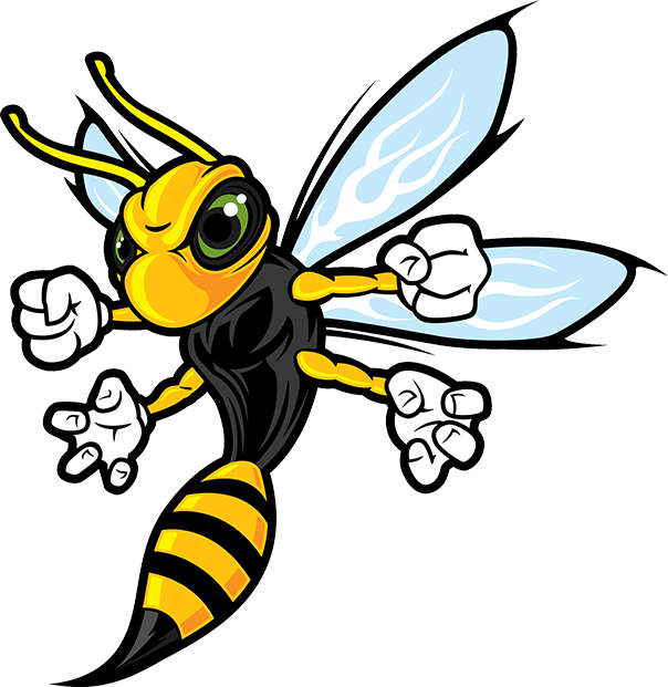 Hornet - Golden State College Logo (604x621)