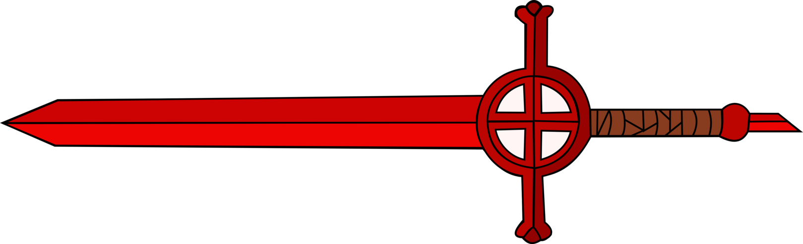 Demonblood Sword By Legaluslex - Adventure Time Demon Blood Sword (4500x1370)