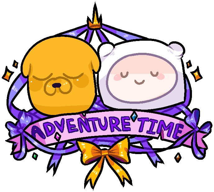 Adventure Time Sticker By Sleepypokee - Adventure Time (689x618)