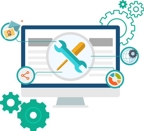 Assembling Excellence And Experience Computer Technical - Computer Service Icon Png (500x454)