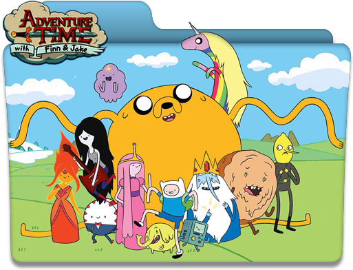 Adventure Time Folder Icon By Helloiamkyle - Adventure Time (512x512)