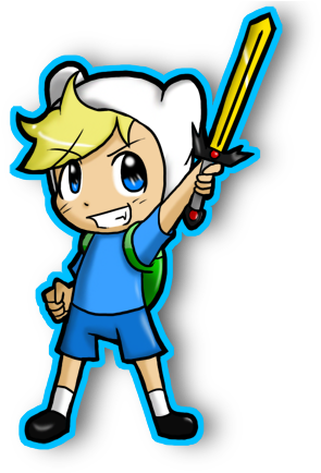 Adventure Time Sticker By Kitsuguardian - Cartoon (380x433)
