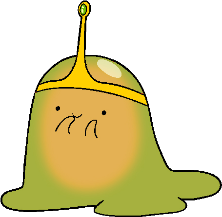 I Would Love To See Your Own Nail Art Share It With - Adventure Time Slime Princess (482x499)