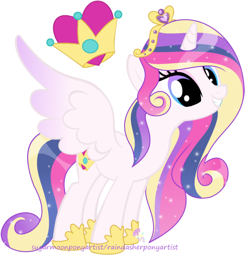 Http - //disfiguredstick - Deviantart - Com/art/crystal - My Little Pony Princess Royal (861x927)