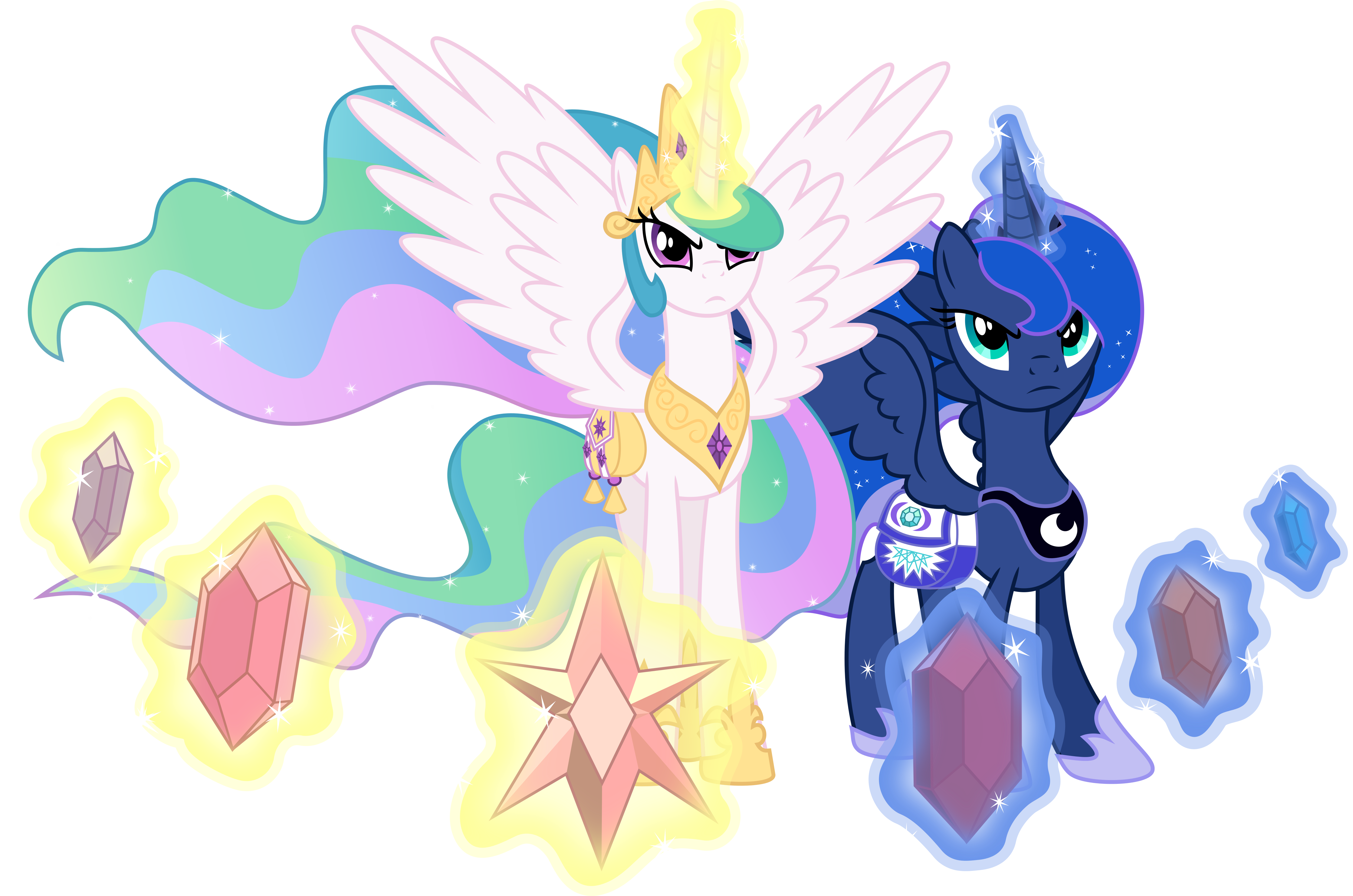 The Elements Of Harmony By Spier17 The Elements Of - Celestia Elements Of Harmony (5000x3315)