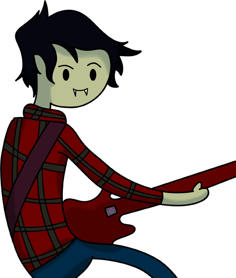 Marshall Lee By Makksim - Adventure Time Marshall Lee Png (480x565)