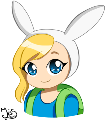 Chibi Fionna By Wiane - Fiona From Adventure Time (400x424)
