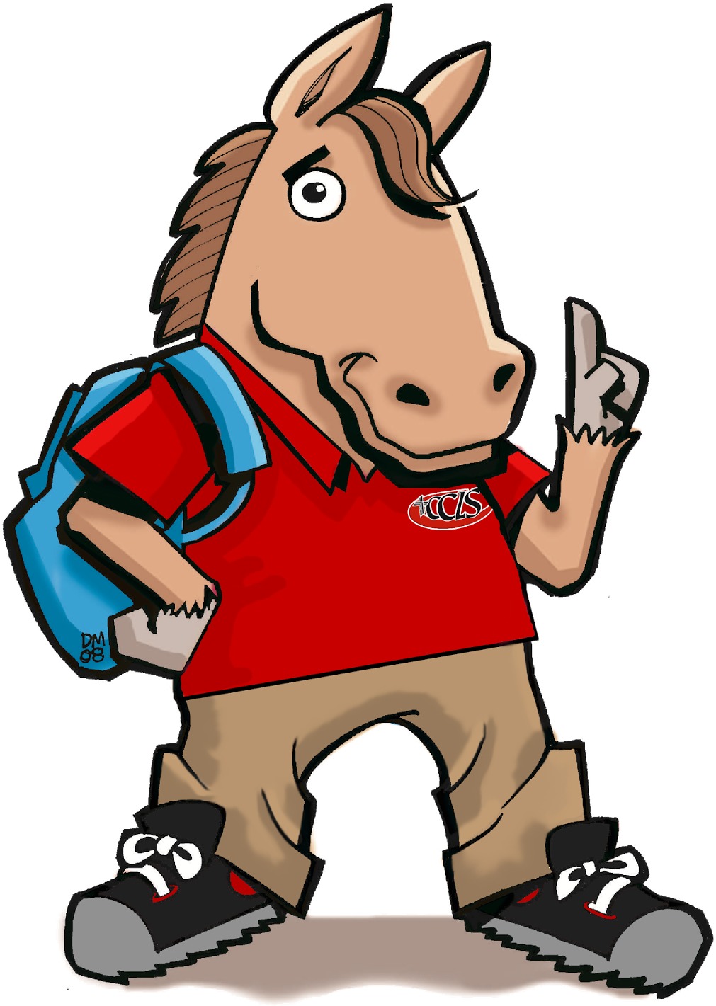 New Backpacks, Lunch Boxes, Shoes, Haircuts And School - Cartoon (1098x1600)