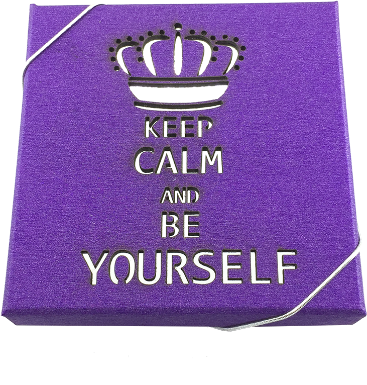 Caixa Luxo Keep Calm - Sign (900x900)