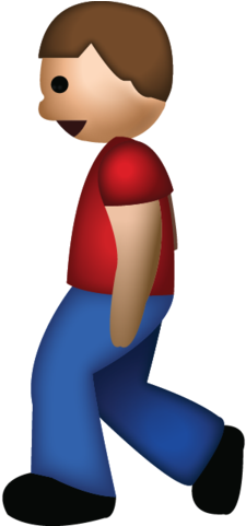 Weight - 165 - 0 Lb - Steps - Day=10,381 Running=0 - Boy Walking Emoji (480x480)