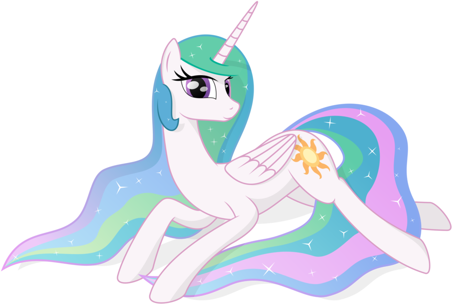 Celestia By Alexiy777 - Illustration (900x598)