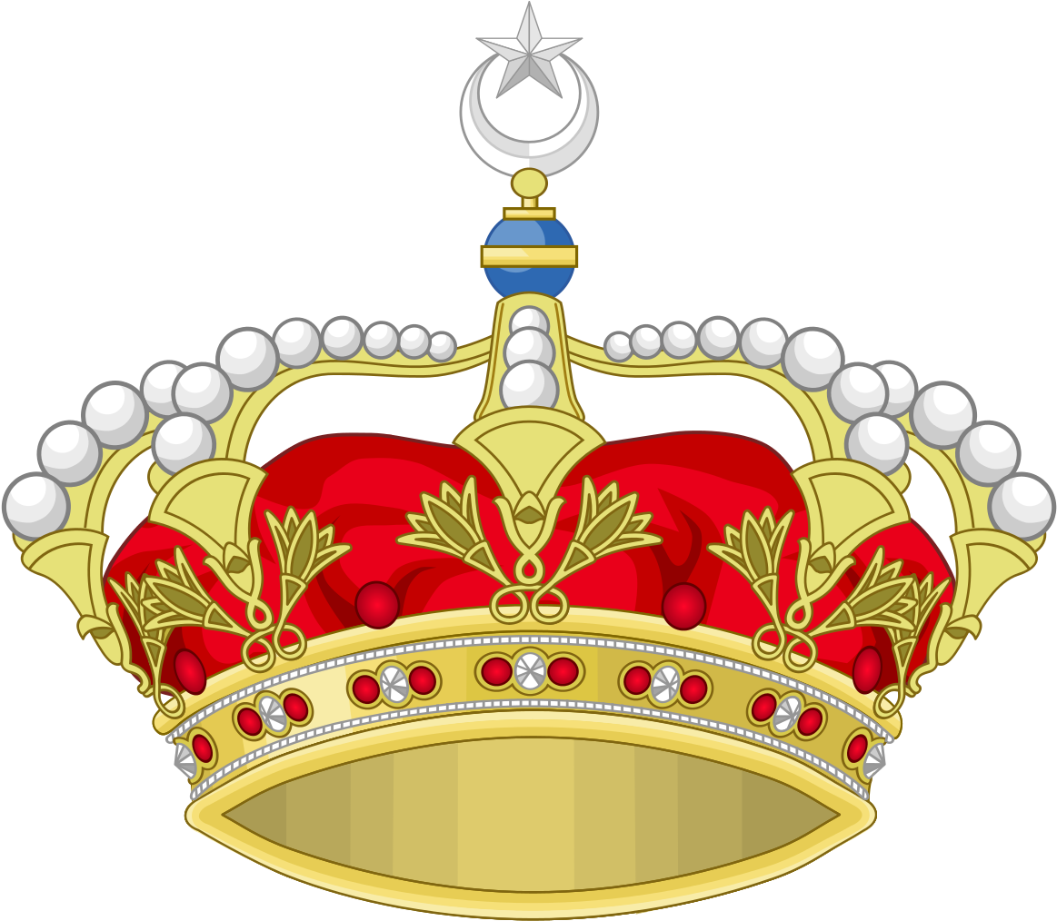 Heraldic Royal Crown Of Egypt - Heraldic Royal Crown (1174x1024)