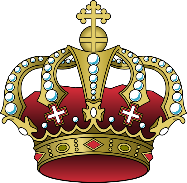 Crown Diamonds Clip Art - Christ The King Crown (600x585)
