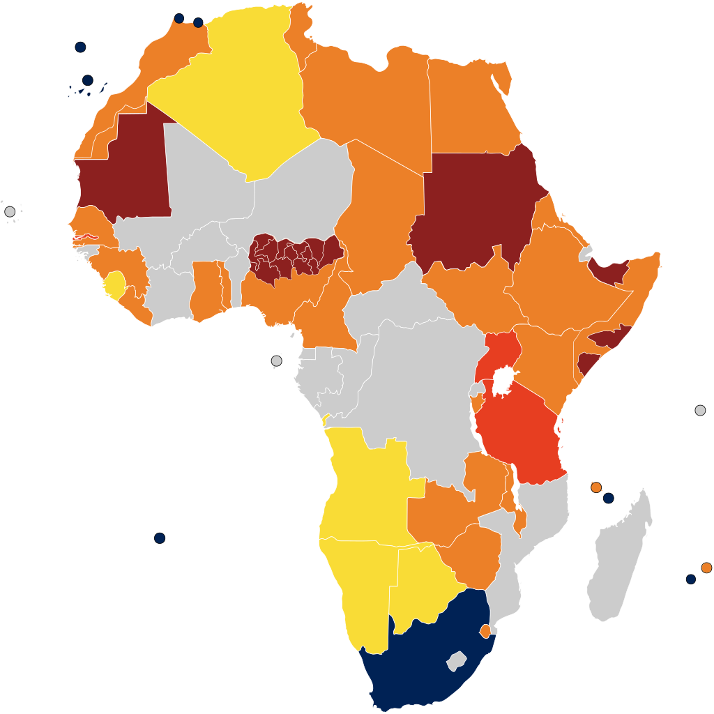 Africa Lgbt Rights By Country Or Territory Same-sex - Africa Lgbt Rights By Country Or Territory Same-sex (1024x1024)
