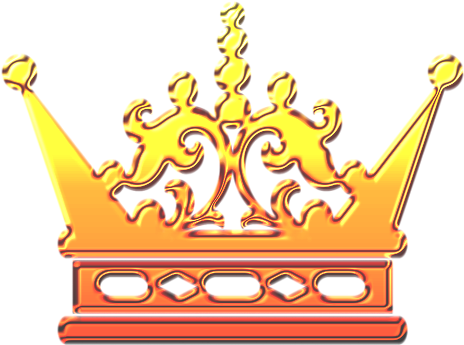 Golden Crown Vector Logo Png 520*520 Transprent Png - Golden Crown Vector Logo Png 520*520 Transprent Png (520x520)