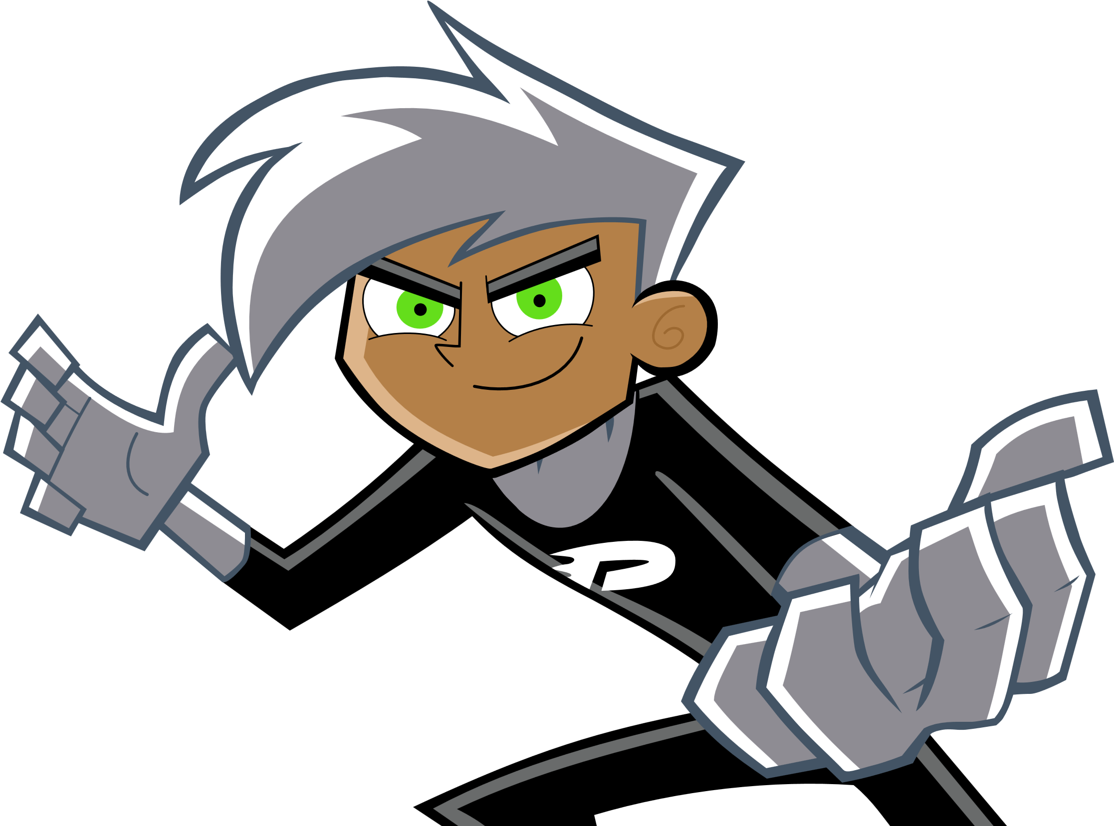 At Me Bro' Dp Vector By Phantom-ice - Danny Phantom Png (2345x1711)