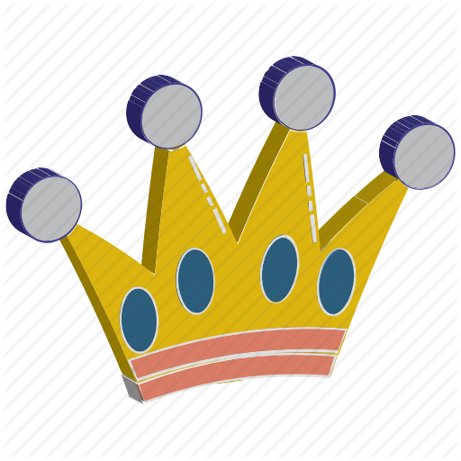 Gold Crown Icon Stock Image And Royalty-free Vector - Icon (512x512)