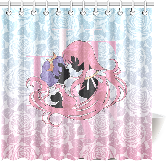 Utena X Anthy Shower Curtain - Utena La Filette Revolutionnaire Tote Bag - 16" X 16" (800x800)